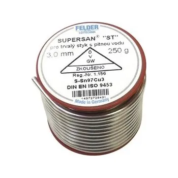 Svářečka SUPERSAN CU Pájka měkká 2mm S-Sn97Cu3 (250g) PAJ2B