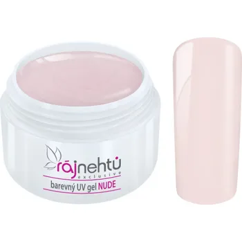 Umělé nehty Ráj nehtů Barevný UV gel NUDE - Cashmere 5ml