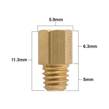 Karburátor hlavní tryska karburátoru Mikuni VM4/042 velikost 200