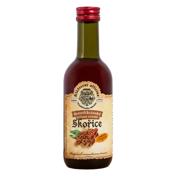 Přírodní produkt Klášterní officína Skořice bylinný sirup 250 ml
