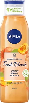 Sprchový gel Nivea Fresh Blends Apricot, Mango, Rice Milk 300 ml