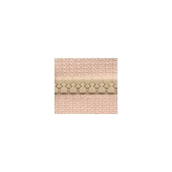 Zip Zdrhovadlo zip kostěný dělitelný 35 cm oboustranný jezdec sv. hnědá