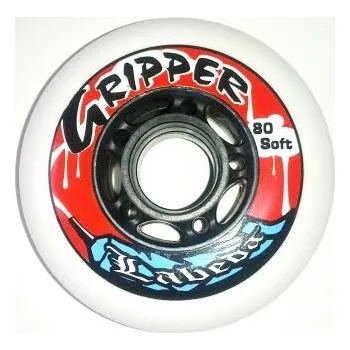 Kolečko k in-line bruslím Kolečka Labeda Gripper Soft 76A Indoor (1ks), 76mm, 76A, Bílá