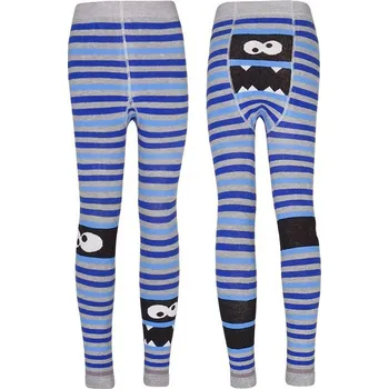 Dětské bavlněné legíny TREPON STRAŠÍK Šedé 92-98