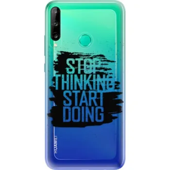 Pouzdro na mobilní telefon Odolné silikonové pouzdro iSaprio - Start Doing - black - Huawei P40 Lite E