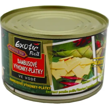 konzervovaná zelenina Exotic Food Bambusové výhonky plátky 227 g