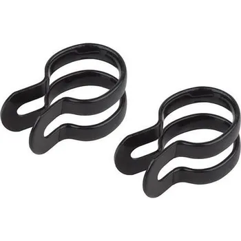 Pro-T Objímky na nosič Úchyt k nosíči pogumované set 2ks černé