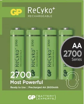 Článková baterie GP B14074 ReCyko AA 4 ks