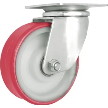 Pojezdové kolečko Plastové kolo 125 mm otočná vidlice s deskou