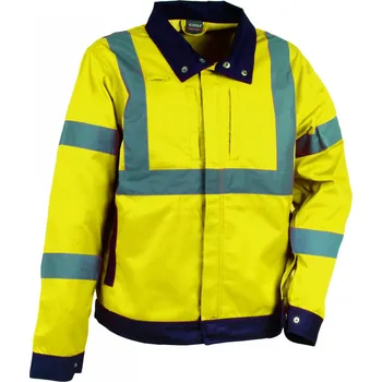 pracovní bunda Reflexní pracovní lehká bunda COFRA DAZZLE Barva: Reflexní žlutá, Velikost: 3XL