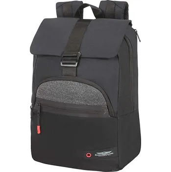 Městský batoh Batoh na Notebook 14" City AIM 125017-1041 Black, AMERICAN TOURISTER