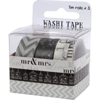 Rám na obraz FUJIFILM Washi pásky Mr & Mrs