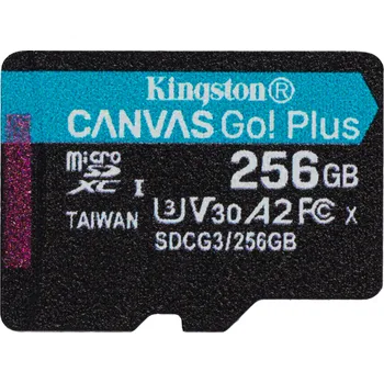 Kingston Canvas Go! Plus microSDXC 256…