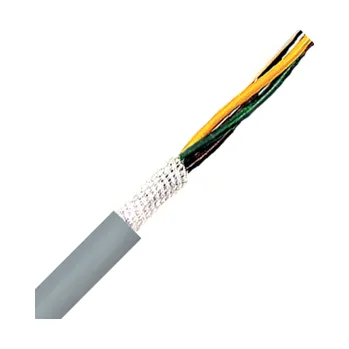 elektrický kabel LAPP Kabel UNITRONIC® FD licna CU 5x0,25mm2 PVC šedá 350V