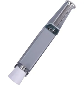 Stavěč dveří hranatý - 180mm stříbrný