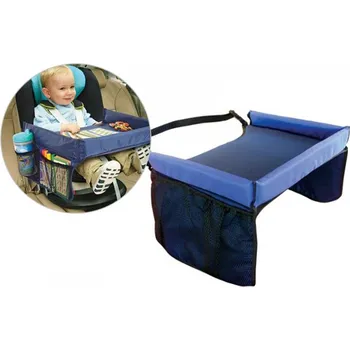 DĚTSKÝ STOLEČEK DO AUTA (Dětský stoleček nejen do auta vše co bude vaše ratolest potřebovat pohodlně umístite do stolečku nebo postranních kapes. Díky zábraně po celém obvodu stolečku nic nepadá. Můžete jej použít k dětské autosedačce, ke sportovnímu kočá