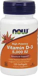 Now Foods Vitamin D3 5000 IU 120 cps.