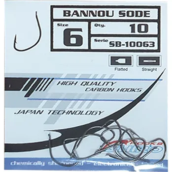 SHIRO- Háčky Bannou sode s lopatkou - 10ks - vel. 6