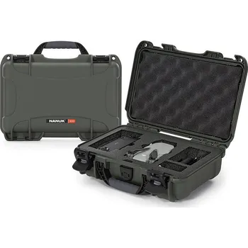 NANUK - Odolný kufr model 909 na dron DJI Mavic Mini - zelený