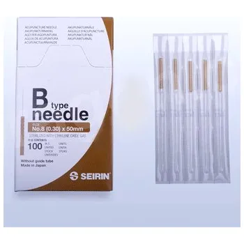 Jehla na akupunkturu Akupunkturní jehly Seirin B-type 8 / 0,30×50 mm