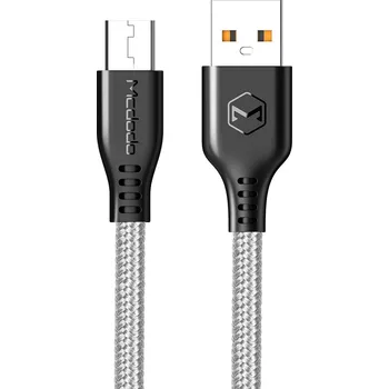 Datový kabel MCDODO CA-5161 kabel Micro USB / 1m / 2,4A šedý
