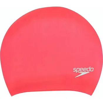 Speedo Long Hair Cap, růžová