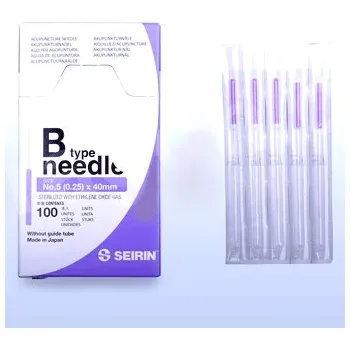 Jehla na akupunkturu Akupunkturní jehly Seirin B-type 5 / 0,25×40 mm