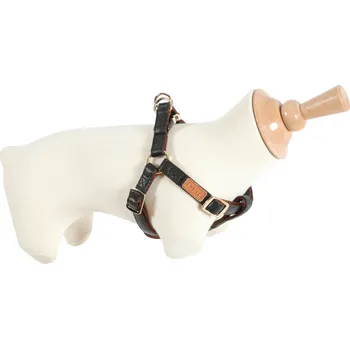 Postroj pro psa Postroj pes MAYFAIR nastavitelný černý 25mm Zolux