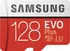 Paměťová karta Samsung Evo Plus microSDXC 128 GB UHS-I U3 + SD adaptér (MB-MC128HA/EU)