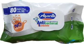 Aquella Univerzální antibakteriální vlhčené ubrousky 80 ks 
