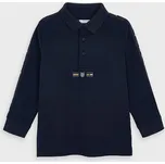 MAYORAL chlapecká polokošile tmavě modrá vlajky - 116 cm