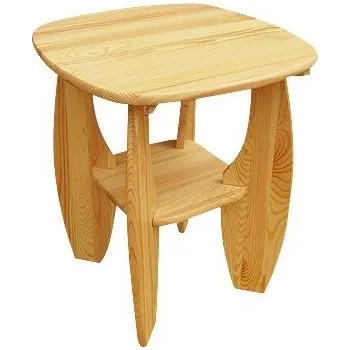 Konferenční stolek Konferenční čtvercový stolek z borovicového masivu KL-490