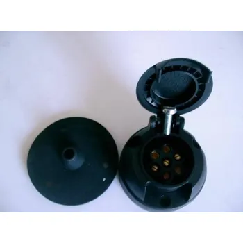 Elektrická zásuvka Zásuvka 7 pólů plastová