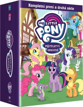 Seriál DVD My Little Pony: Přátelství je magické série 1.-2. (2019) 6 disků