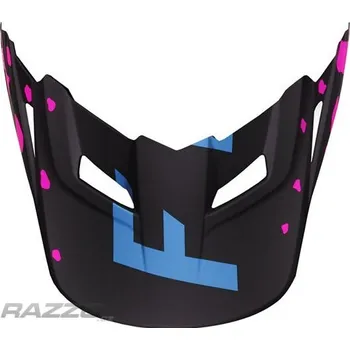 Auto-moto Náhradní kšilt helmy FOX V1 Grav Black Pink 17 XS-S