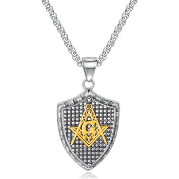 Steel Edge Svobodní zednáři 1423SG Přívěsek Steel Edge Svobodní zednáři 1423SG