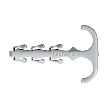 Instalatérský materiál Dvojtá objímka pro upevnění potrubí se snadnou montáží fischer ClipFix plus dvojitá příchytka SF plus ZS Varianta: SF plus ZS 10
