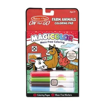 Dřevěná hračka Magické barvy Farma