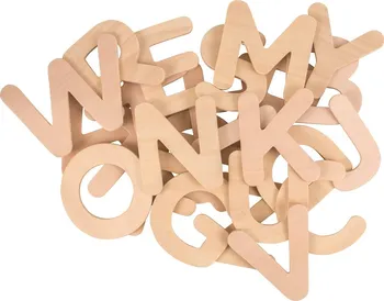 Dřevěná hračka Bigjigs Toys Dřevěná abeceda velká písmena