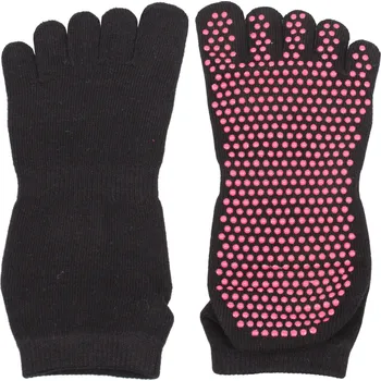 Dámské ponožky Merco Prstové ponožky Yoga, Piloxing, Pilates černé uni