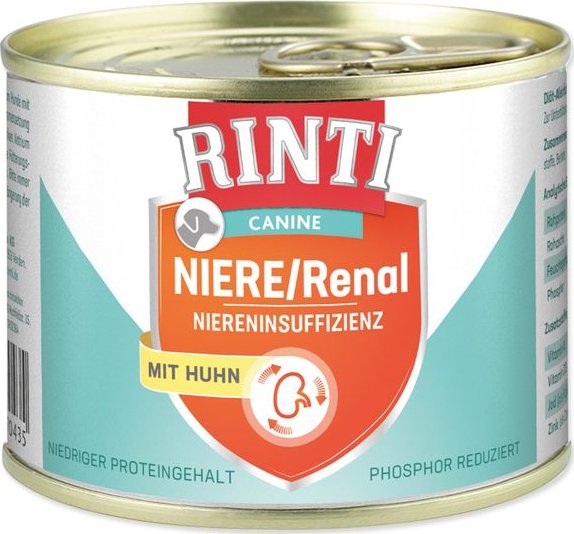 Rinti renal sale dog food