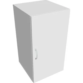 Kancelářský vozík HOBIS skříň policová dvéřová - D 2 40 01, bílá + doprava zdarma