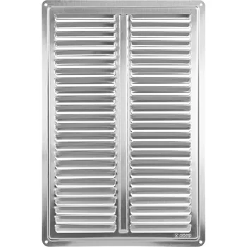 Větrací mřížka HACO NVM větrací mřížka krytka nerez 200 x 300 mm