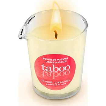 Intimní drogerie Svíčka masážní RUF TABOO WOMAN PLAISIR CHARNEL - s kupónem KUP15 cena 413 Kč + extra diskrétní expedice