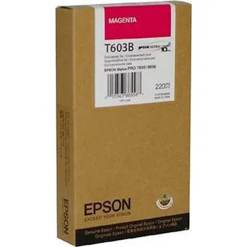 Počítačové příslušenství Epson T603B00 purpurová (magenta) originální cartridge