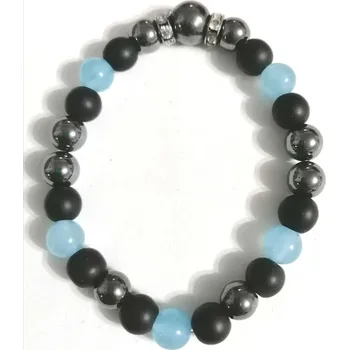 Náramek Náramek mix kamenů - NOČNÍ OBLOHA