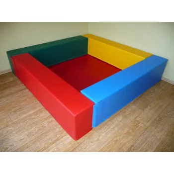 Dětská ohrádka Molitanová ohrádka-bazén 180x180x30x20 cm