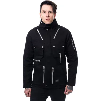 Pánská větrovka bunda pánská POIZEN INDUSTRIES - KINGSTON - BLACK - XL