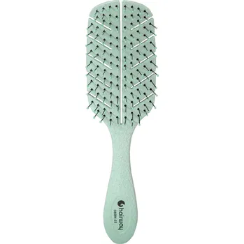 Kartáč na vlasy z organického materiálu Hairway Organica Ecoline - zelený (08094-23) + dárek zdarma