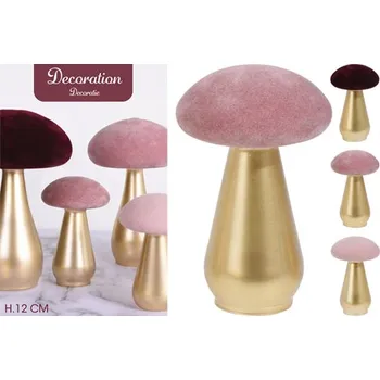 Vánoční dekorace Dekorace - Hřib 12 cm, mix / 1ks